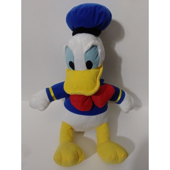 Disney Just Play fluffy plush Donald Duck Plush - Picture 1 of 10